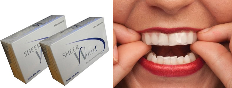 review of Sheer White Teeth Whitening Strips